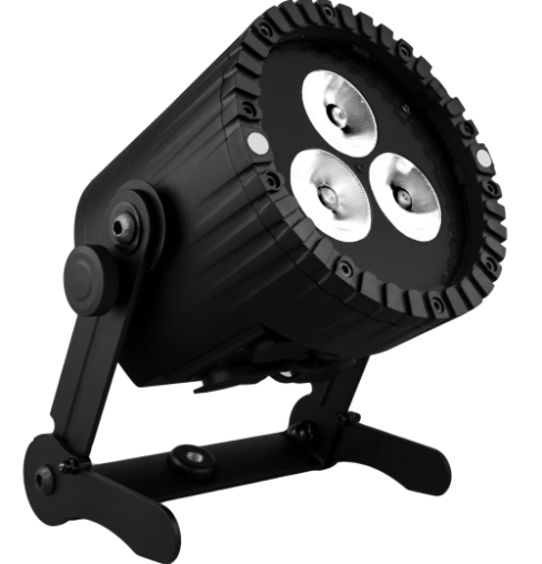 LED-Scheinwerfer Astera AX5 TriplePAR, mit Akku, 3 x 15W, RGBWA, CRMX, IP65